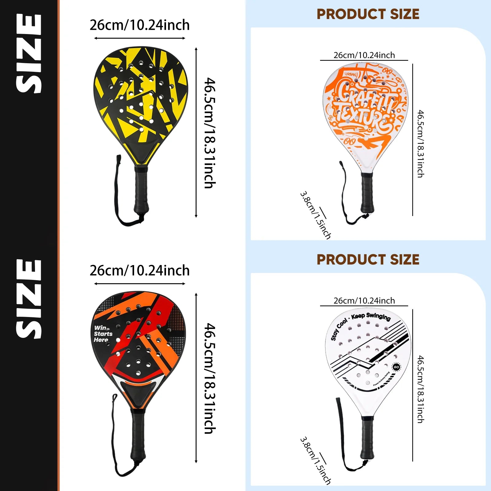 Raquete de Padel Agility para Crianças e Jardim