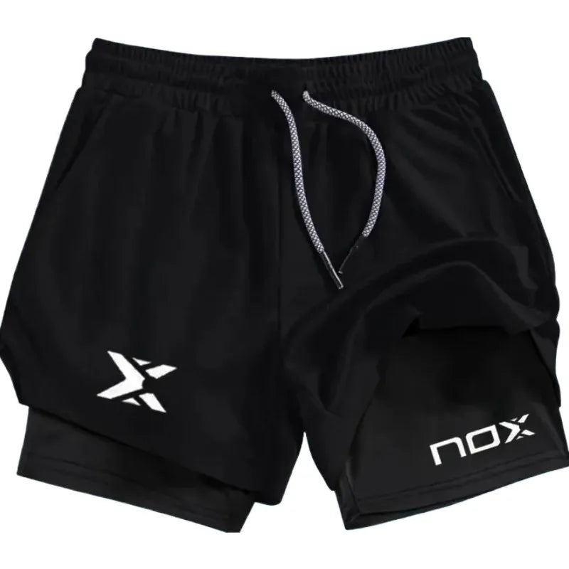 New Summer Men's Padel Sports Loose Casual Breathable Shorts Gym Quick Drying Fashion Badminton Pants Running Sportswear Short