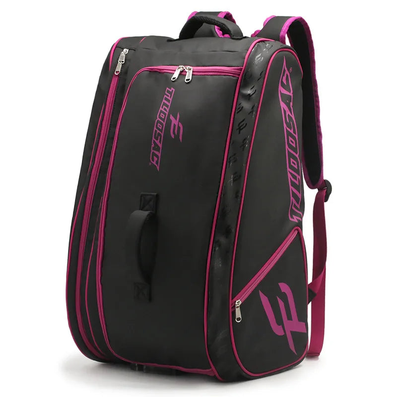 Padel Backpack Large Capacity Pickleball Padel Racquet Bag Professional Pickleball Padel Tennis Court Handbag Padel Equipment