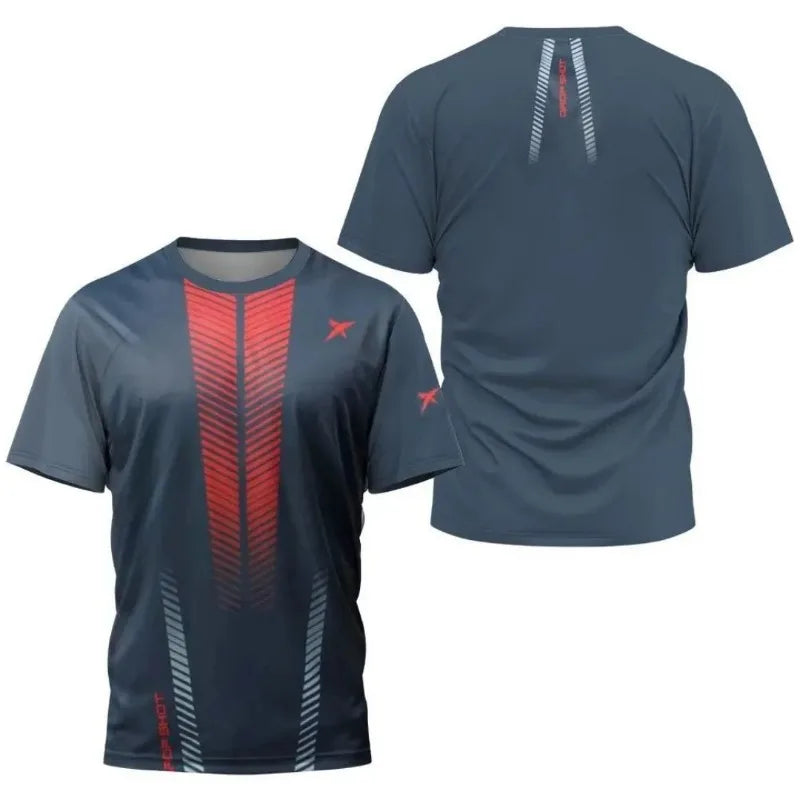 T-Shirt Padel Respirável 2026 - Família