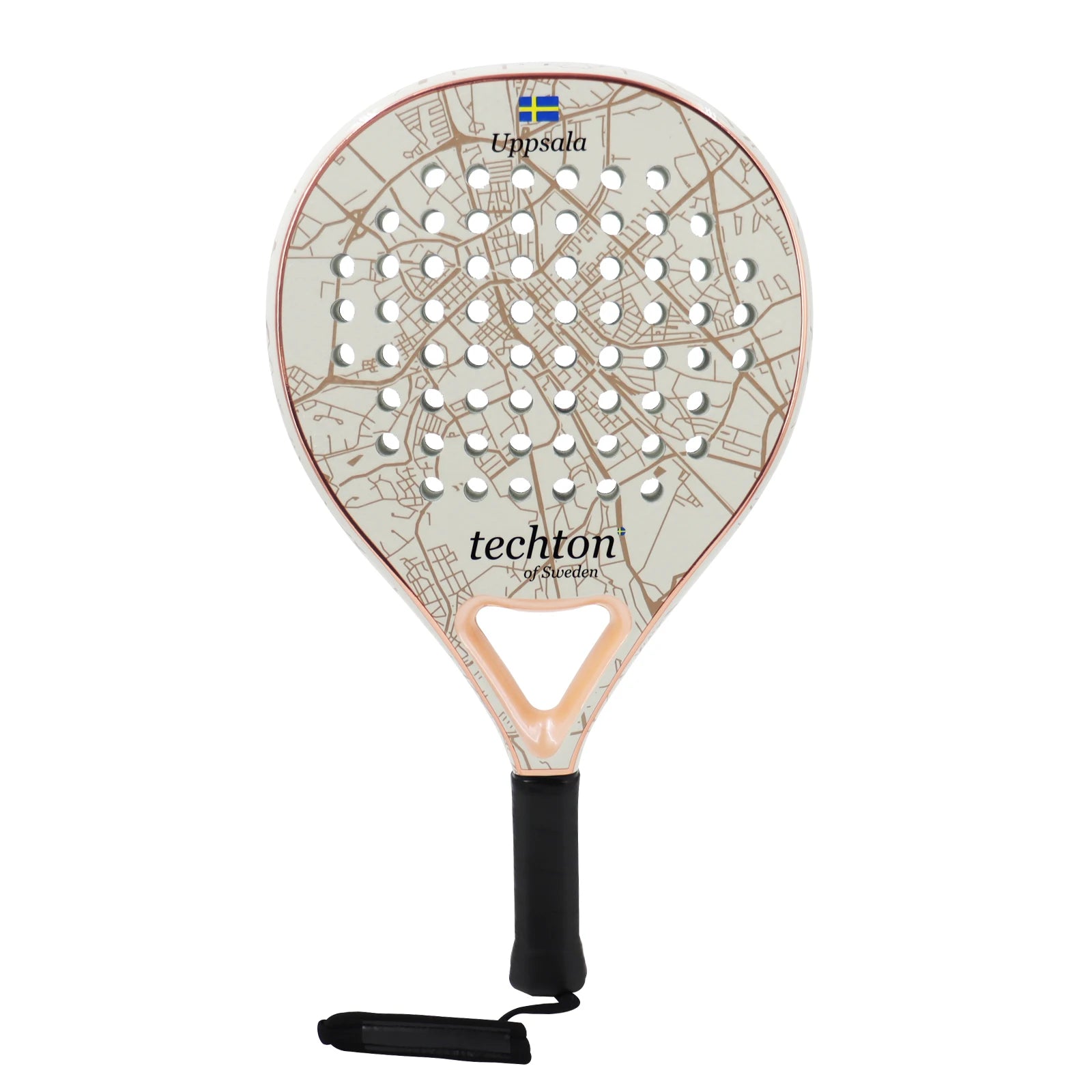 Raquete de Padel Fibra de Carbono 3K/12K com Capa