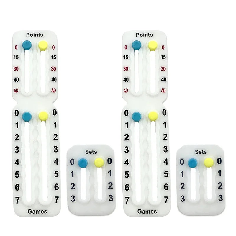 Original Small Score Board For Tennis Padel Racket Lightweight Patent Certified Anti-Paint Peeling Scorekeeper for Amateurs