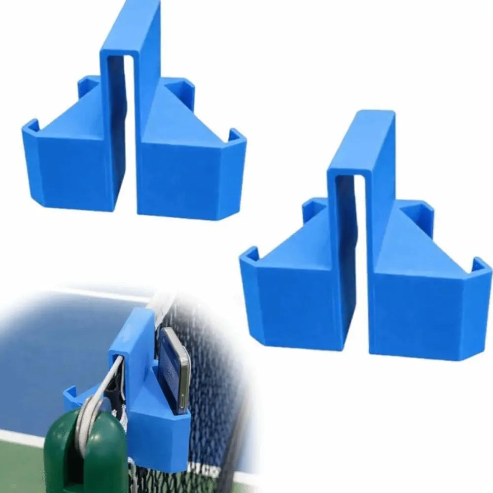 Padel Tennis Camera Mount Dual Perspective Hanging Phone Action Holder Tennis Recording Mount Tennis Net Phone Stand