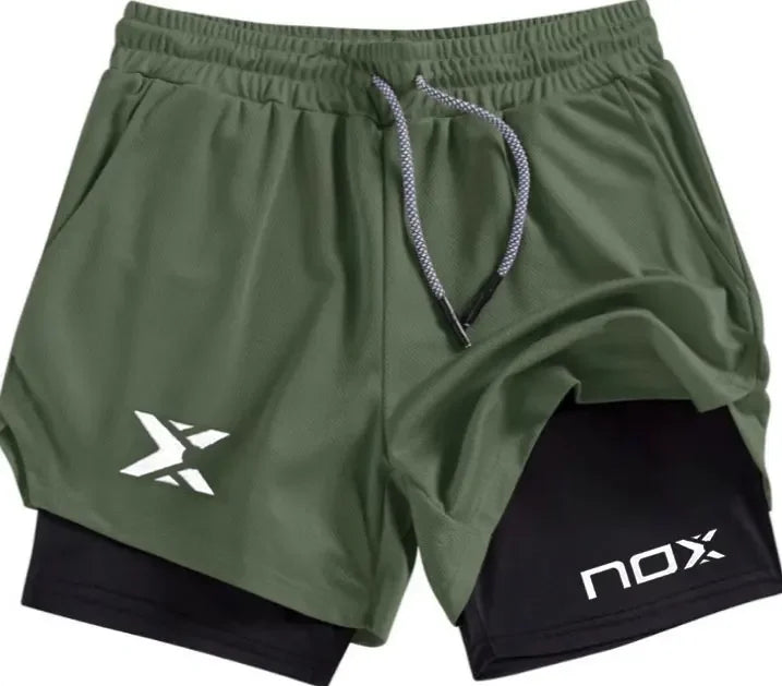summer new Men's padel sports shorts breathable tennis shorts,quick drying badminton pants outdoor running sportswear