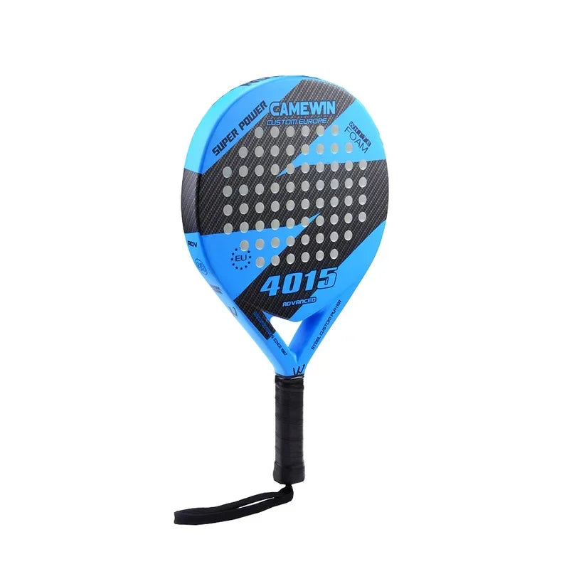 NEW Competition Padel Racket - 3K Carbon Fiber & EVA Core, Ultra-Light Design with Anti-Slip Grip and Waterproof Case