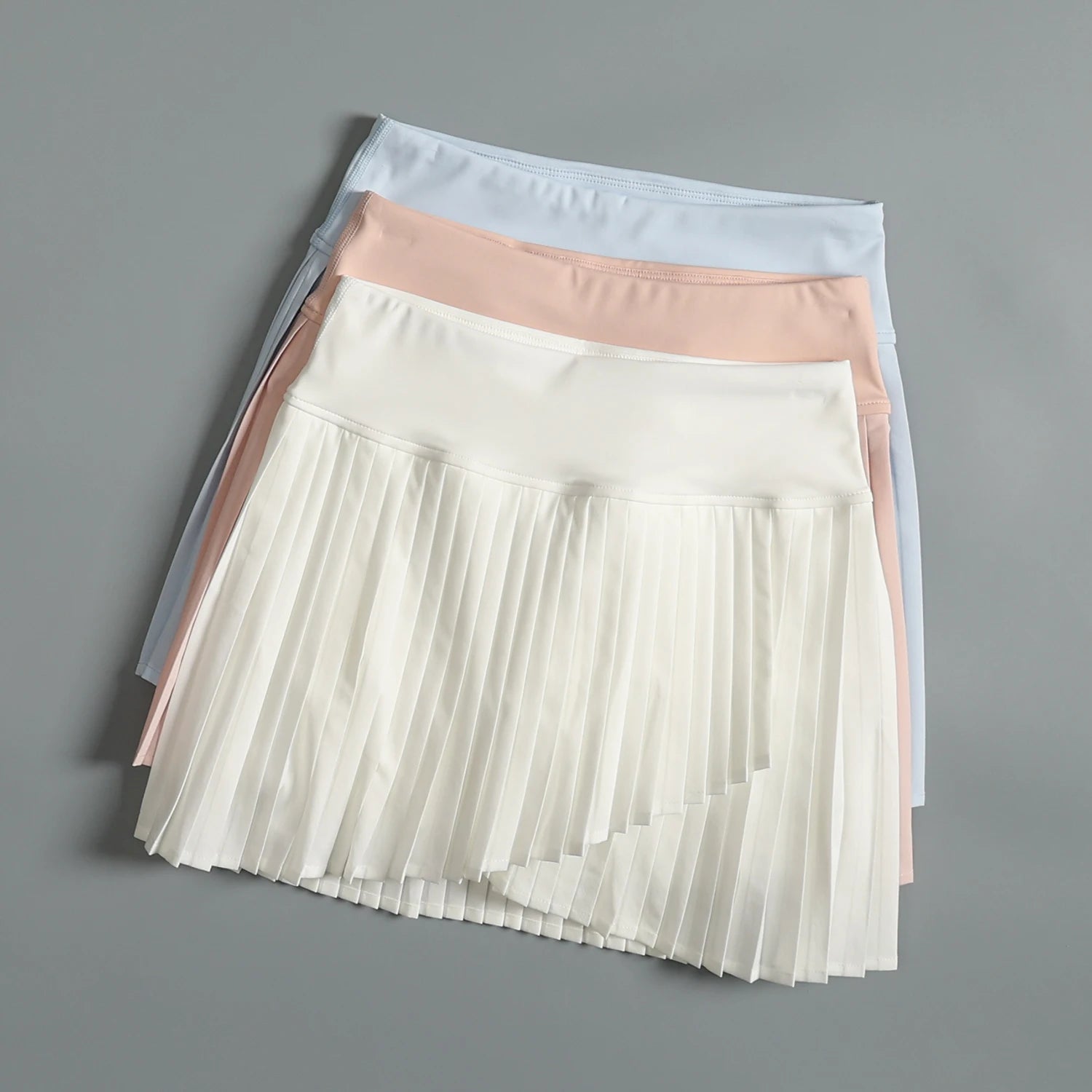 Sport short skirt for women in summer anti-exposure running training quick-drying skirt high-value yoga fitness pleated skirt