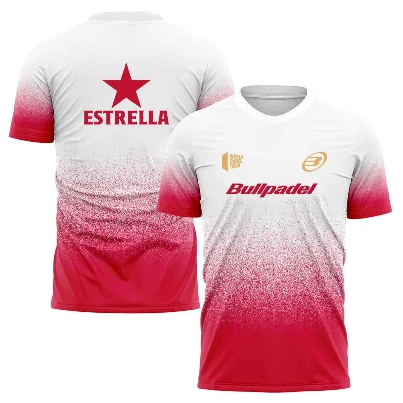 2024 Badminton Padel Tennis Sports T Shirt Men's Tennis Tshirt Clothing New Summer Kids_Adult Fashion Fitness Short T-Shirt