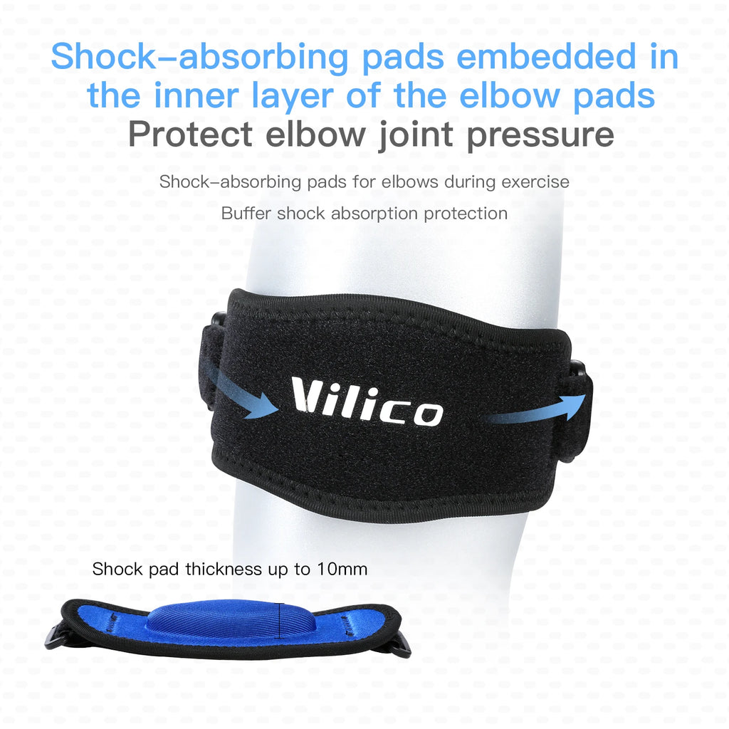 1/2 PCS Elbow Protection Strap Elbow Soft Cushion Support Strap Knee Support Basketball Tennis Badminton Epicondylitis Elbow Pad