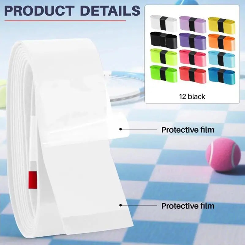 15PCS Tennis Overgrip Padel Racket Single head Tenis Grip Tape Anti Slip Outdoor Replacement Sweatband Badminton Accessories
