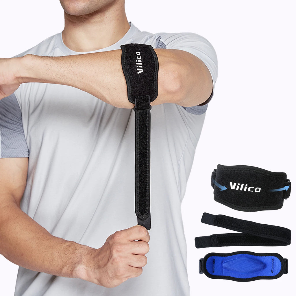 1/2 PCS Elbow Protection Strap Elbow Soft Cushion Support Strap Knee Support Basketball Tennis Badminton Epicondylitis Elbow Pad