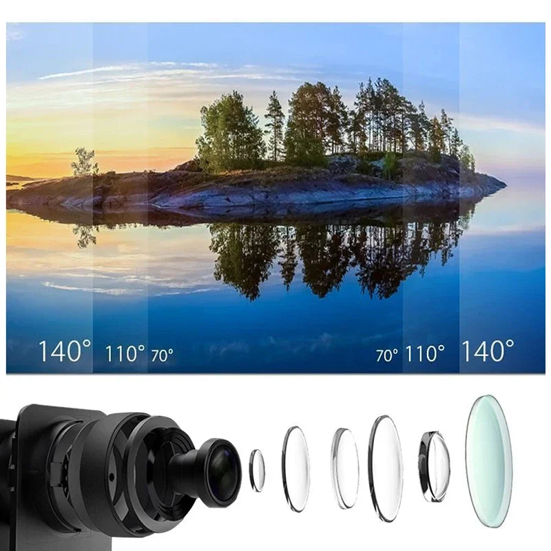 Câmara de Ação Ultra HD 4K 30fps WiFi Impermeável