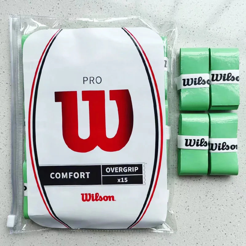 Wilso Tennis Overgrip Padel Racket Single Grip Tape Anti Slip Outdoor Training Replacement Sweatband Badminton Accessories