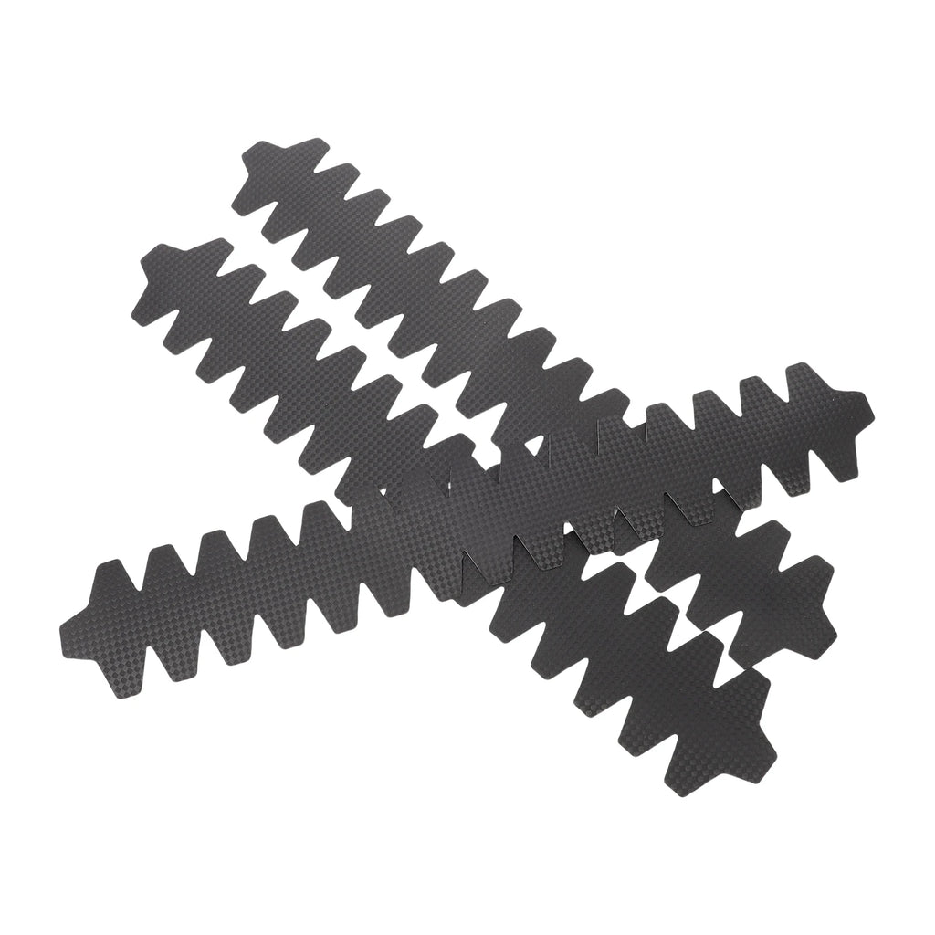 3Pcs Padel Racket Protector 15.75in Length PU Padel Racket Frame Guard Protective Sticker for Sports Accessories
