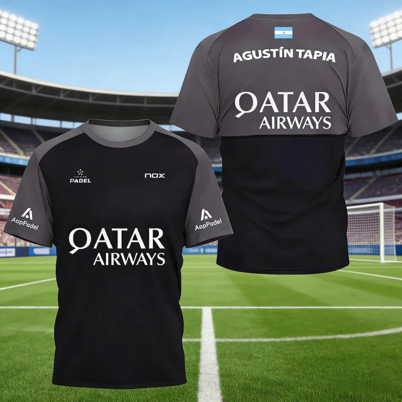 2026 New Men Padel Tennis  T-Shirt Sports Training Tops Male Casual Short Sleeve Clothing Streetwear Men Clothing Tops Beachwear