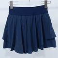 Women's Tennis Skirt with Built-in Shorts, Anti-slip Liner, Side Ball Pockets-Quick Dry Layered Athletic Skort for Golf, Running