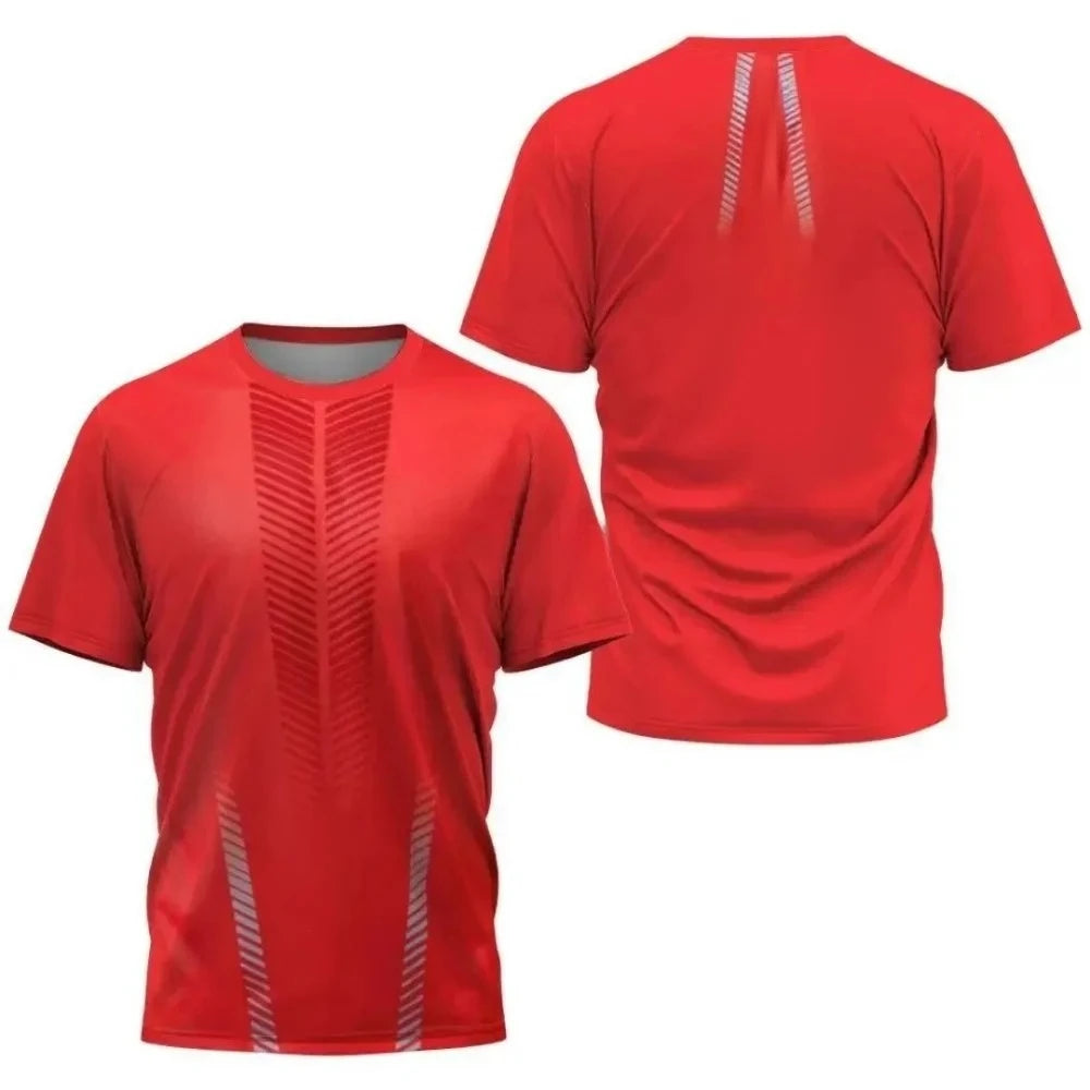 2025 summer new breathable sportswear Padel quick drying T-shirt outdoor men and women leisure fashion comfortable new