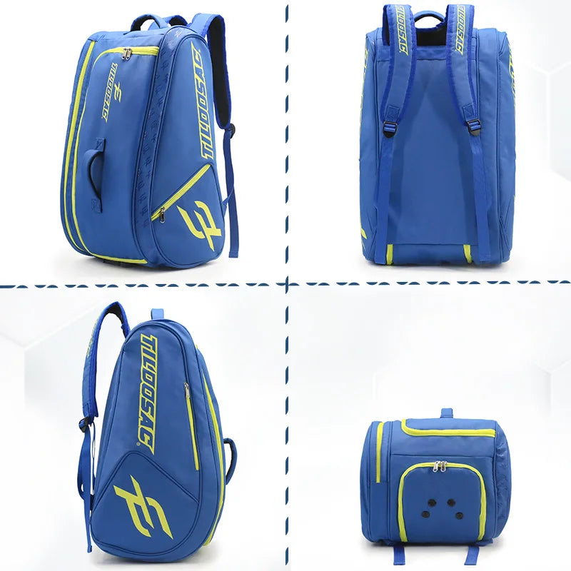Padel Backpack Large Capacity Pickleball Padel Racquet Bag Professional Pickleball Padel Tennis Court Handbag Padel Equipment