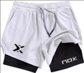 summer new Men's padel sports shorts breathable tennis shorts,quick drying badminton pants outdoor running sportswear