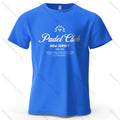 Padel Club Tee Printed Men's T-Shirt 100% Cotton Oversized Classic Graphic Tees for Women Tops Tees Casual Streetwear