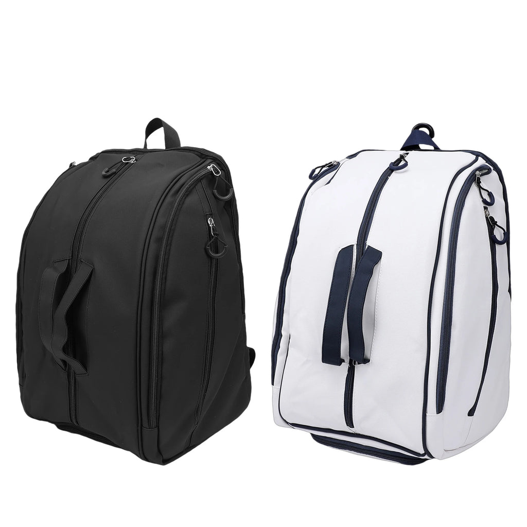Pickleball Racket Bag Outdoor Portable Double Shoulder Racket Bag Tennis Training Backpack Racquet with Shoe Compartment