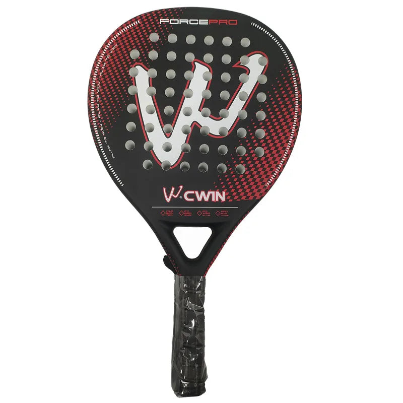 Padel racket Paddle racket 50% carbon fiber 50% glass fiber EVA elastic memory foam core Tennis racket Carbon fiber padel racket