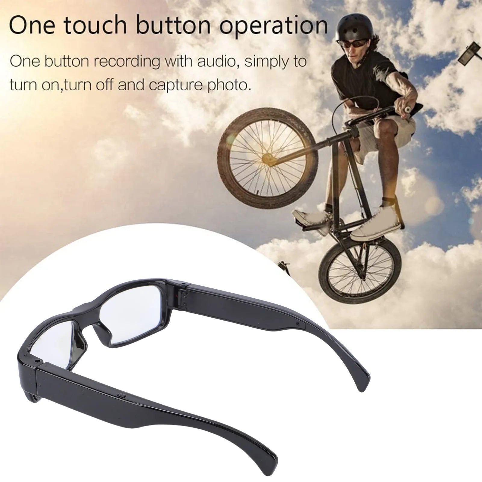 Óculos Câmara Desportivos 1080P HD - Regista em Campo