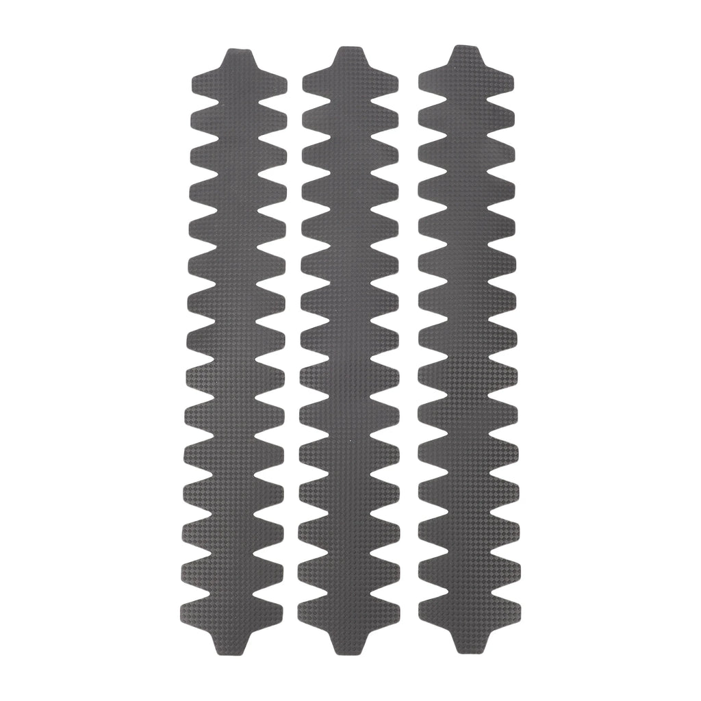 3Pcs Padel Racket Protector 15.75in Length PU Padel Racket Frame Guard Protective Sticker for Sports Accessories