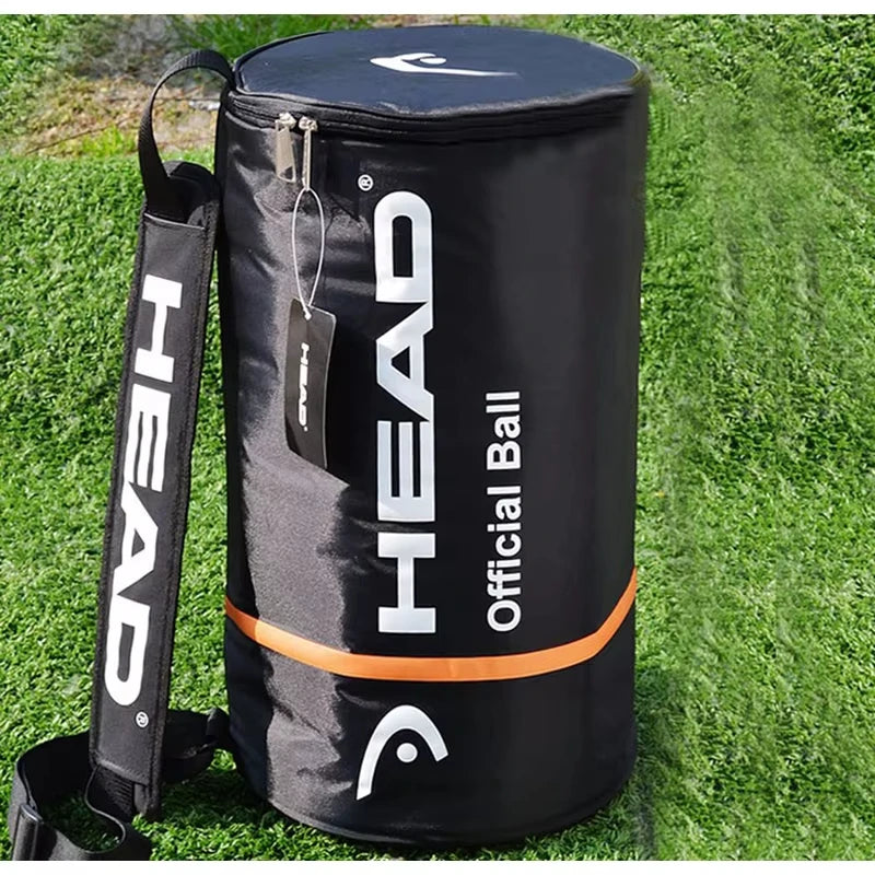 HEAD Tennis Tube Bag Large Capacity Padel Backpack With Heat Insulation Waterproof Tennis Balls Bag For 70-100 PCS Bucket Bag