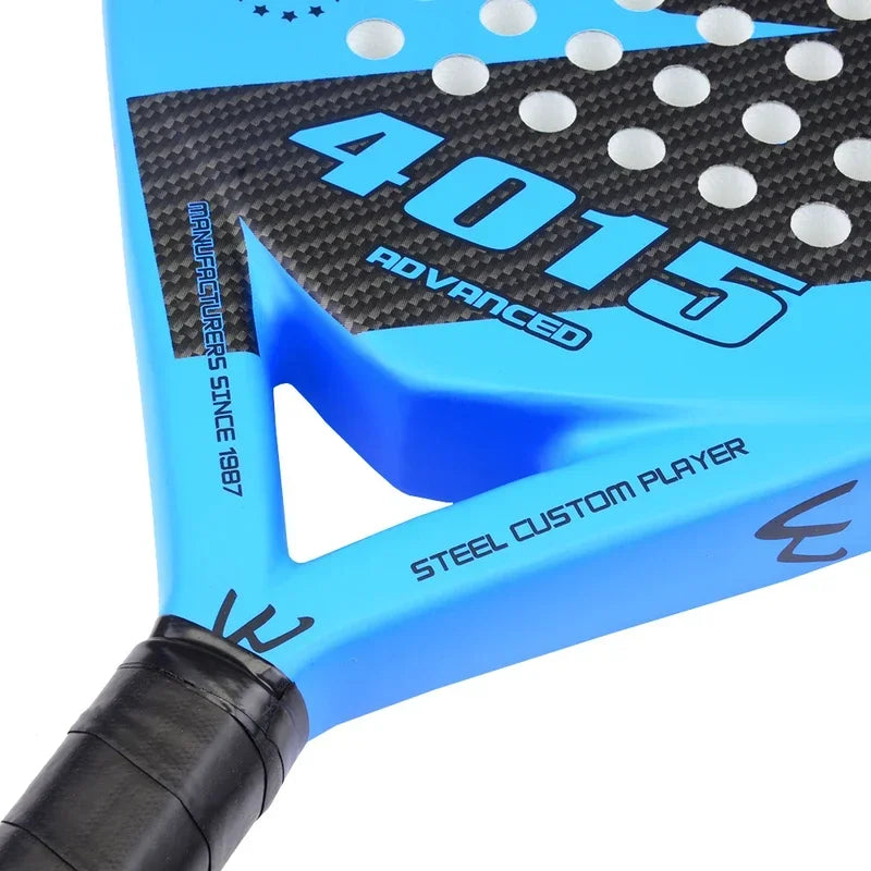 NEW Competition Padel Racket - 3K Carbon Fiber & EVA Core, Ultra-Light Design with Anti-Slip Grip and Waterproof Case
