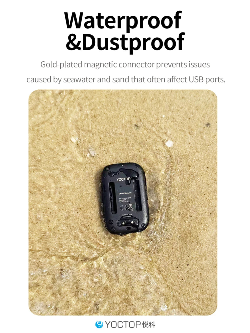 Controlo Remoto Bluetooth para Câmara de Ação