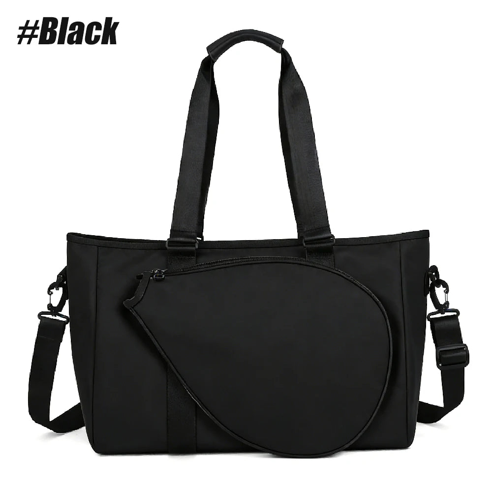 Tennis Bag with Racket Holder,Waterproof Sports Duffel Bag for Men Women,Portable Pickleball Paddle Bag for Gym,Travel,Badminton