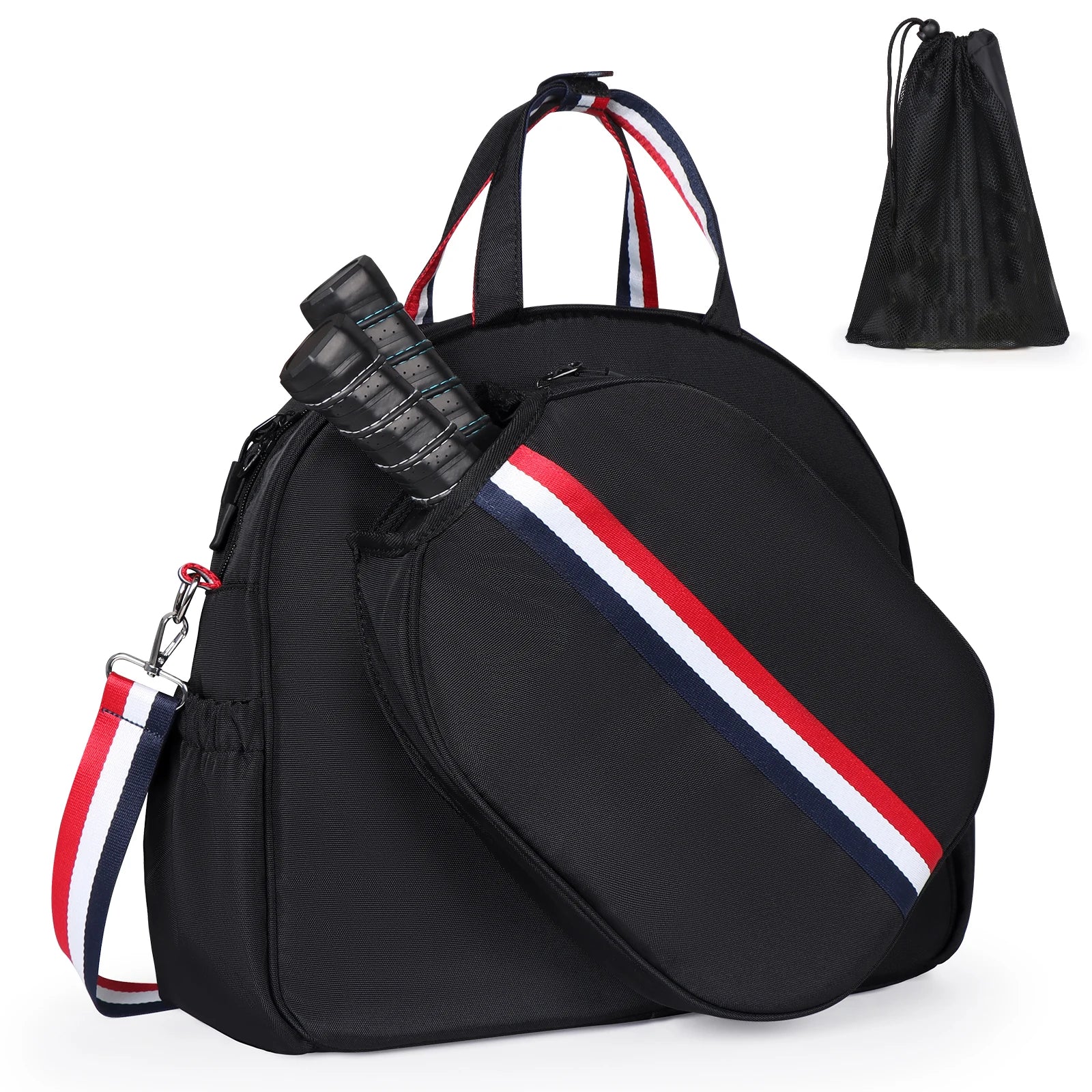 Multi-Sport Equipment Backpack Adjustable Paddle Bag for Pickleball Tennis & Racquetball Large Capacity Storage for Men & Women