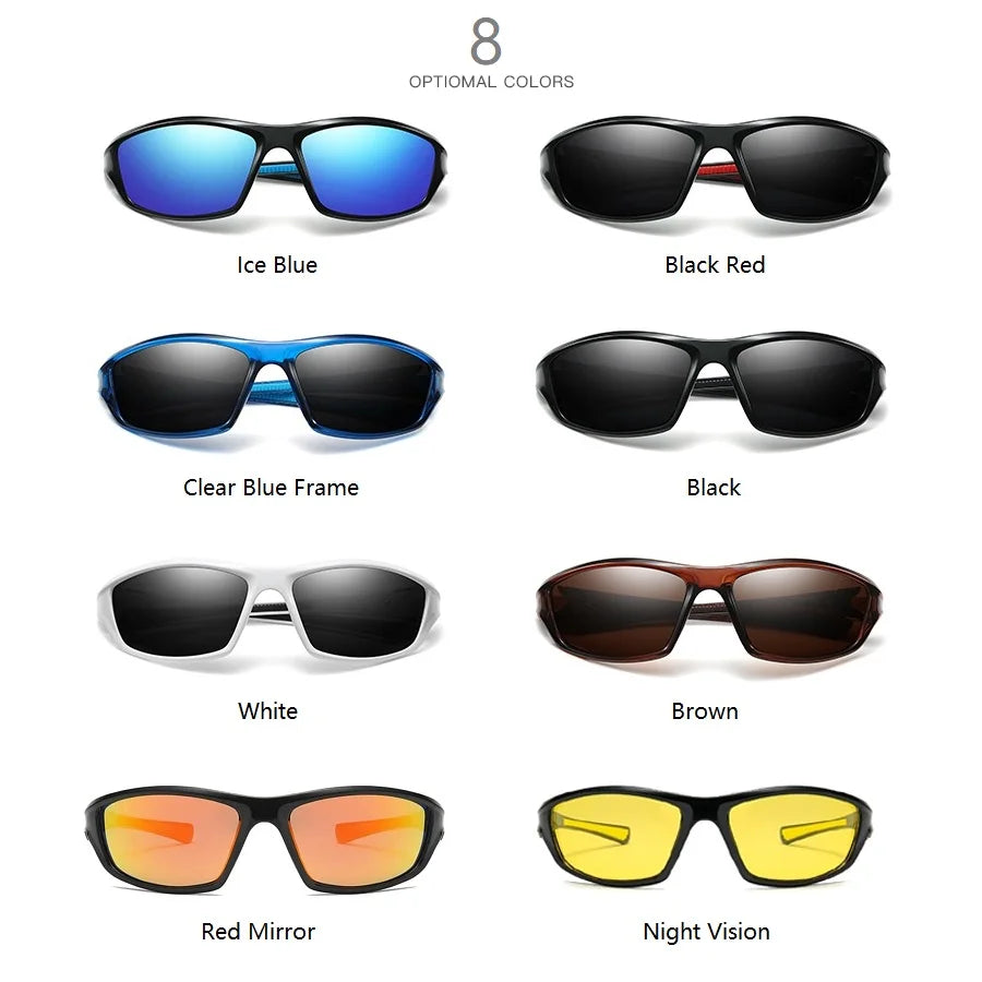 Fashion Sports  Sunglasses Men Women Fishing Hiking Running Cycling Mountaineering Sport Man Sun Glasses UV400 Eyewear