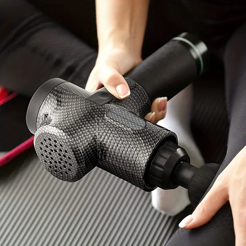 Pistola de Massagem Muscular 30 Níveis - Recuperação Rápida