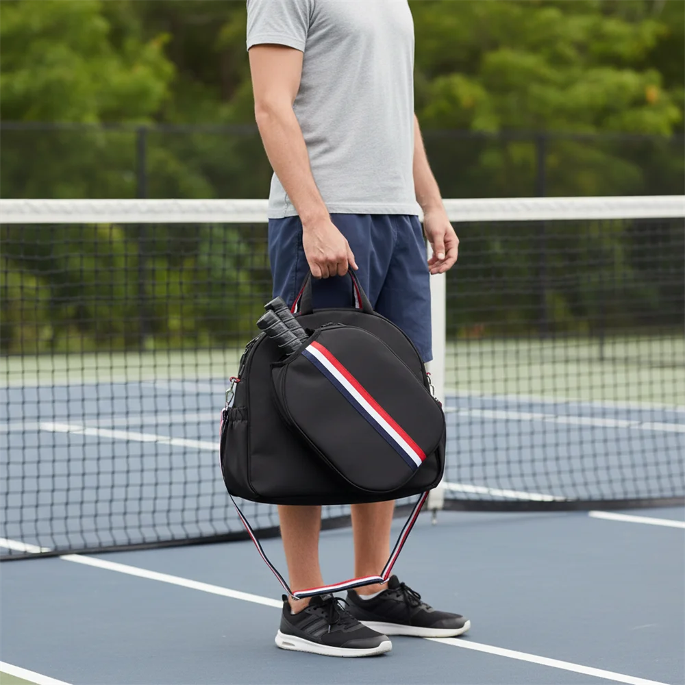 Multi-Sport Equipment Backpack Adjustable Paddle Bag for Pickleball Tennis & Racquetball Large Capacity Storage for Men & Women