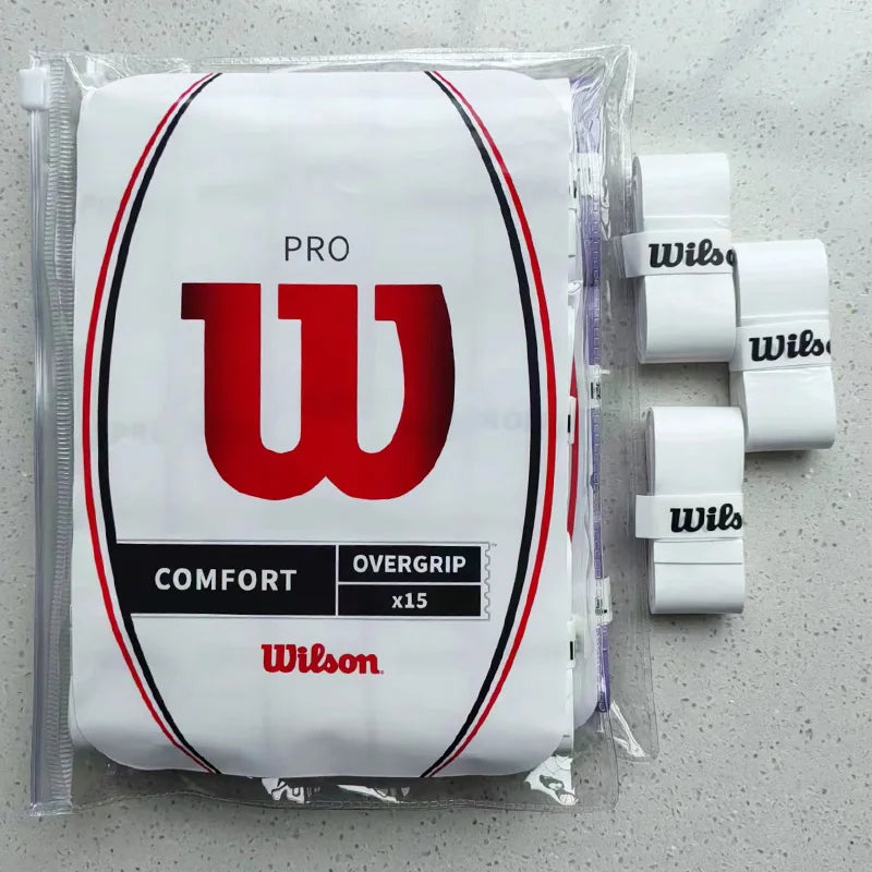 Wilso Tennis Overgrip Padel Racket Single Grip Tape Anti Slip Outdoor Training Replacement Sweatband Badminton Accessories