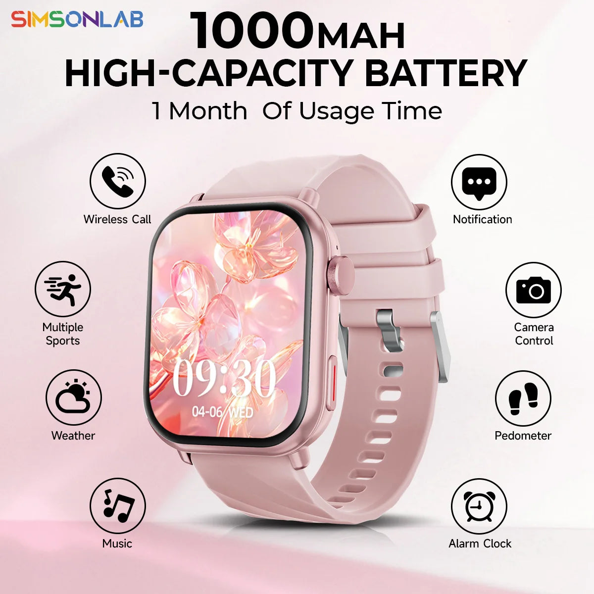 Smartwatch Desportivo 2026 1.83" HD Voice Assistant