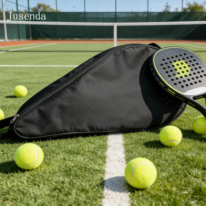 Padel Paddle Racket Bag Cover Waterproof Large Capacity Tennis Shoulder Bags Suit For Various Tennis Racket Carbon Fiber Racquet