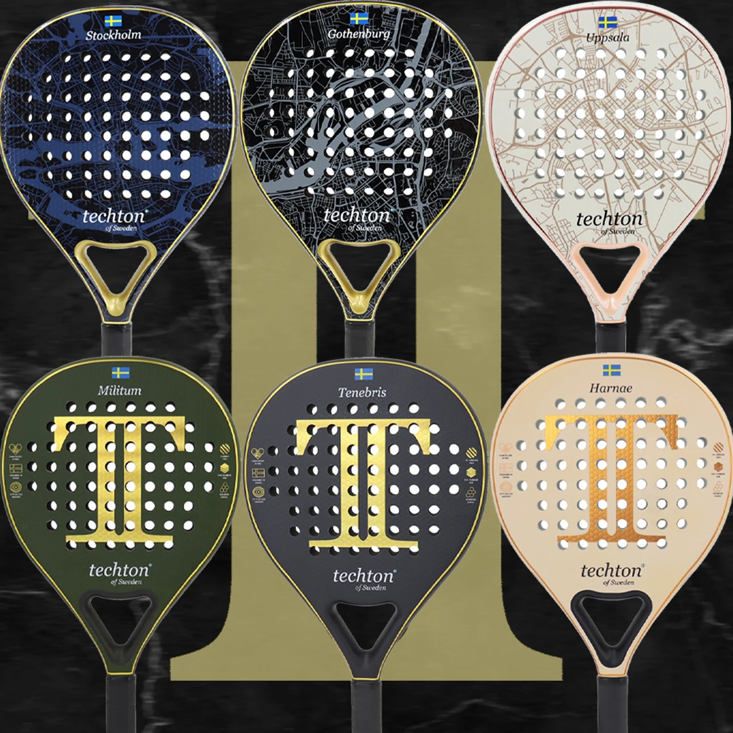 Raquete de Padel Fibra de Carbono 3K/12K com Capa