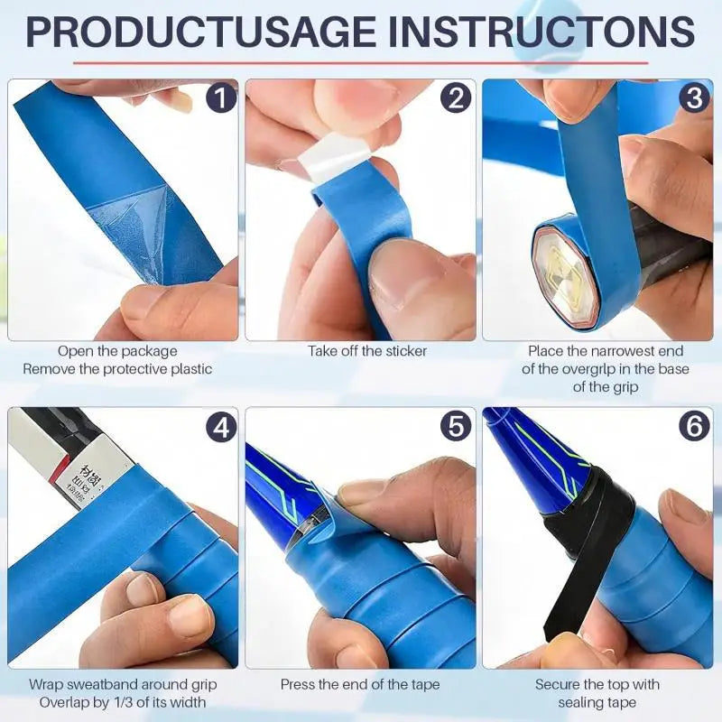 Pack 5 Grips de Padel Anti-Deslizante