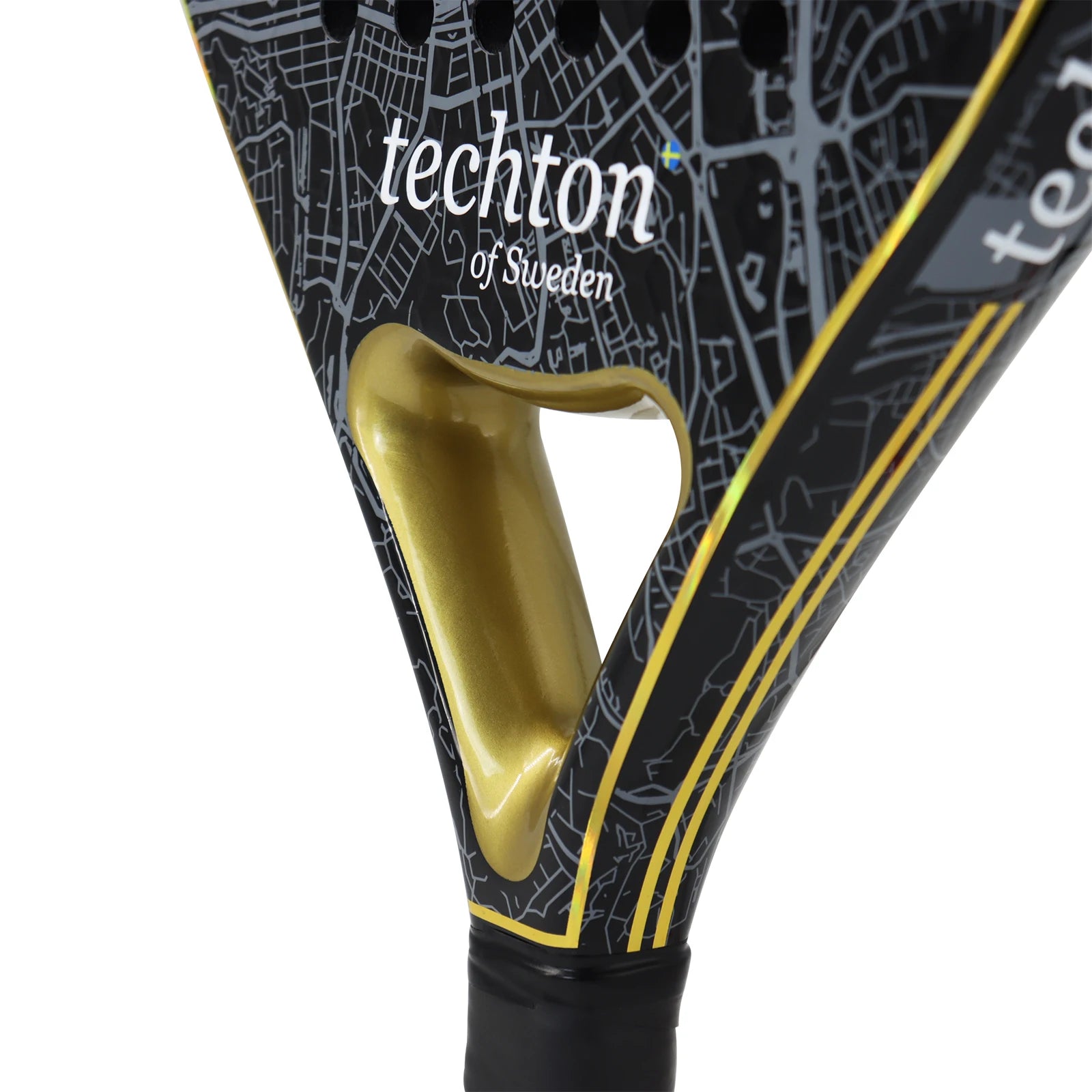 Raquete de Padel Fibra de Carbono 3K/12K com Capa